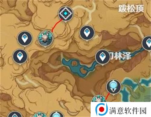 原神丘丘游侠位置大全 3.6丘丘游侠位置路线图