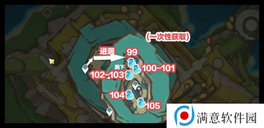 原神青蜜梅在哪里收集 青蜜梅采集路线[多图]图片6