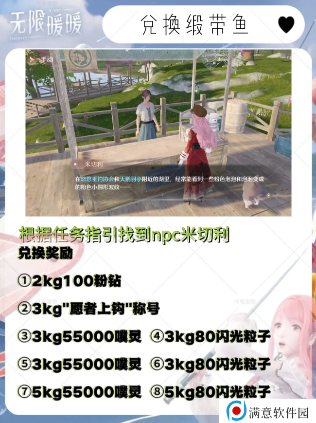无限暖暖粉色缎带鱼怎么获得   粉色缎带鱼兑换奖励一览表图片5