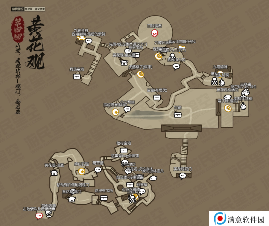 黑神话悟空新地图总汇   版本更新全区域地图路线图图片26