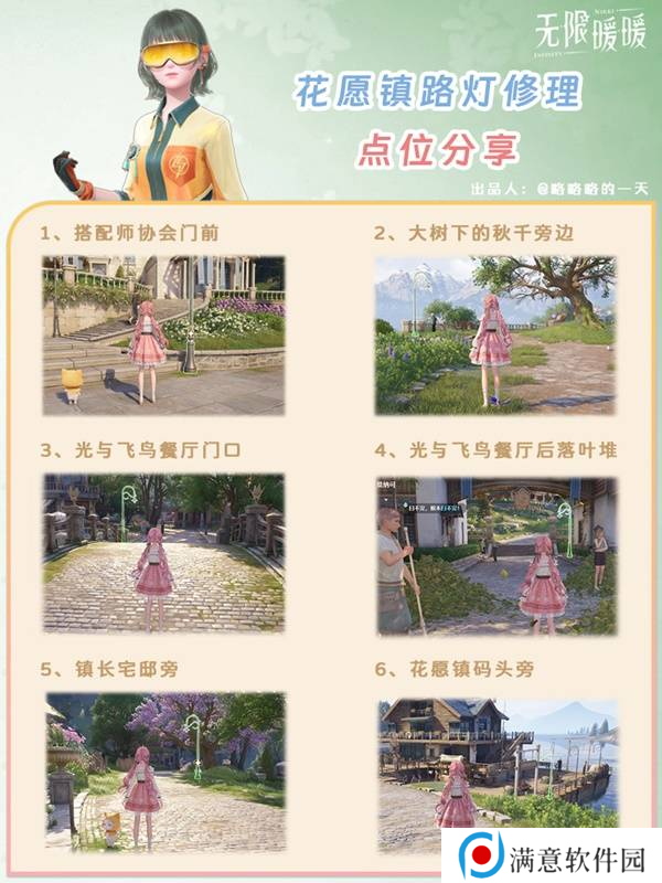 无限暖暖花愿镇路灯修理点位 无限暖暖花愿镇寻找坏路灯怎么过[多图]图片3