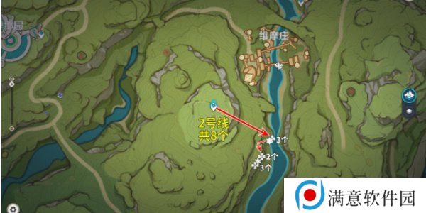 原神劫波莲采集位置分享 原神劫波莲采集分布图
