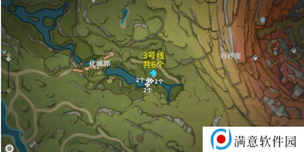 原神劫波莲采集位置分享 原神劫波莲采集分布图