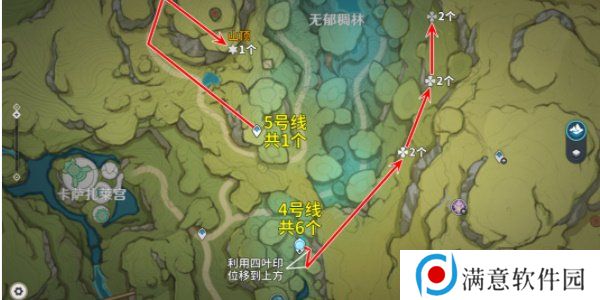 原神劫波莲采集位置分享 原神劫波莲采集分布图