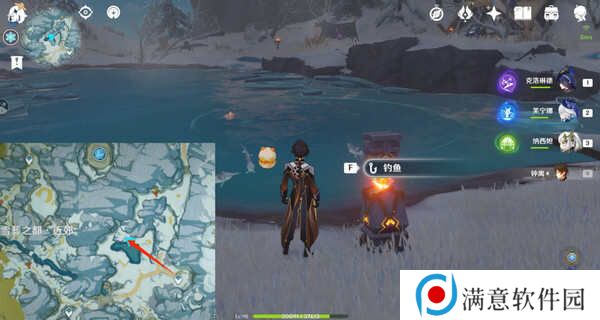 原神蒙德钓鱼位置分布情况 蒙德钓鱼八处分布情况攻略[多图]图片19