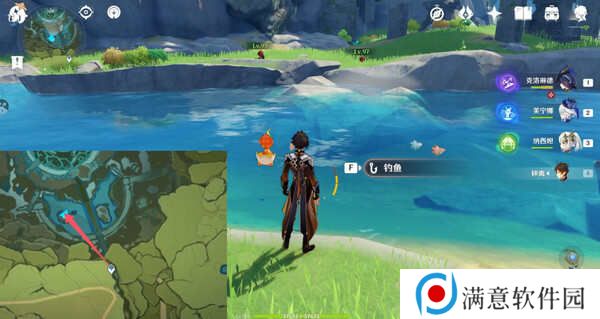原神蒙德钓鱼位置分布情况 蒙德钓鱼八处分布情况攻略[多图]图片15