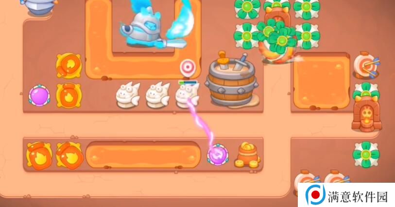 保卫萝卜4饿龙传说15关攻略 饿龙传说第15关图文通关解析