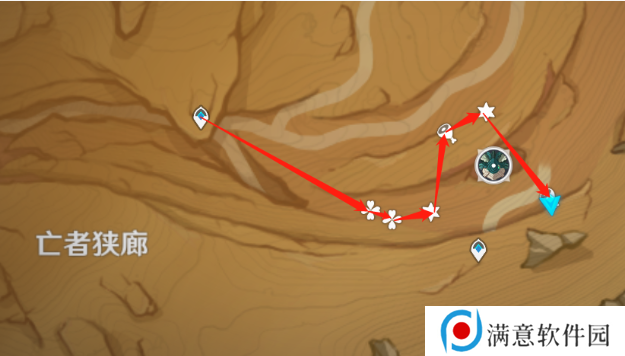 原神5.0沙脂蛹采集路线攻略 沙脂蛹在哪里采集更快[多图]图片3