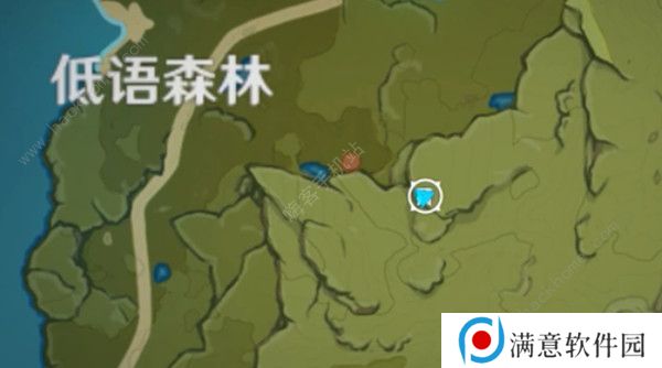 原神星落之地位置总汇 7个陨星碎屑收集地点坐标图图片8