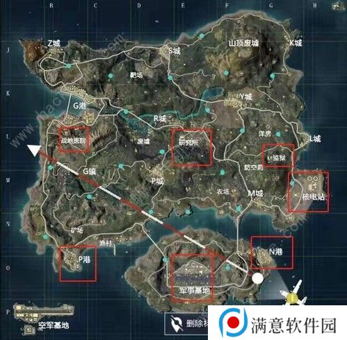 和平精英武装直升机在哪里 武装直升机位置详解图片3